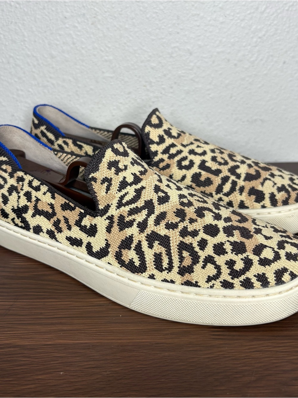 ROTHY'S Camo Cat Flats Slip On Sneakers Animal Print Size 8.5